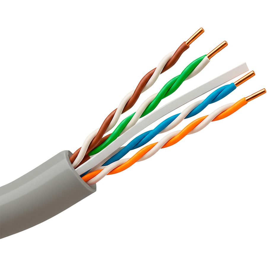 UTP6-305-BC-PVC-Eca ~ Safire tīkla kabelis Cat6 UTP (катушка 305м)
