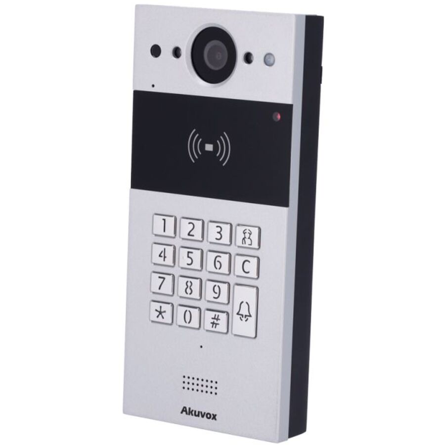 R20K ~ Akuvox уличная IP вызывная панель видеодомофона с PoE и RFID считывателем