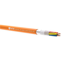 Ekranēts ugunsizturīgs kabelis ugunsdrošības sistēmām ERSE 2x2x0.8+0.8mm JE-H(st)H (FE180/E30)