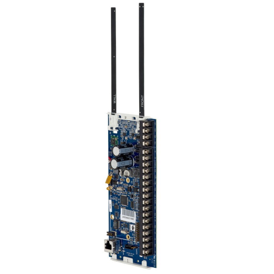 NXG-4-RF-BO ~ Apsardzes plate ar Ethernet un bezvadu uztvērēju 433MHz 4-16 zonas 4 rajoni