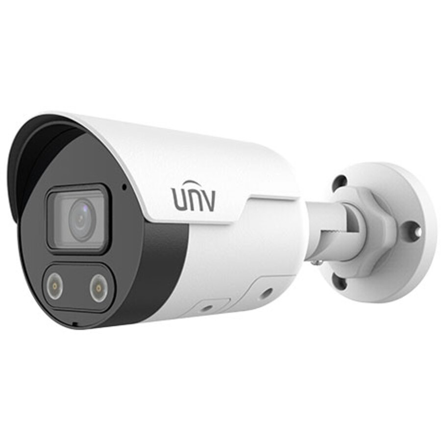 IPC2128SB-ADF28KMC-I0 ~ UNV Active Lighthunter IP kamera 8MP 2.8mm (SMART IR + WHITE LED)