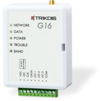 G16 ~ 4G GSM komunikators ar antenu apsardzes paneļiem 3 I/O RS-485 12Vdc