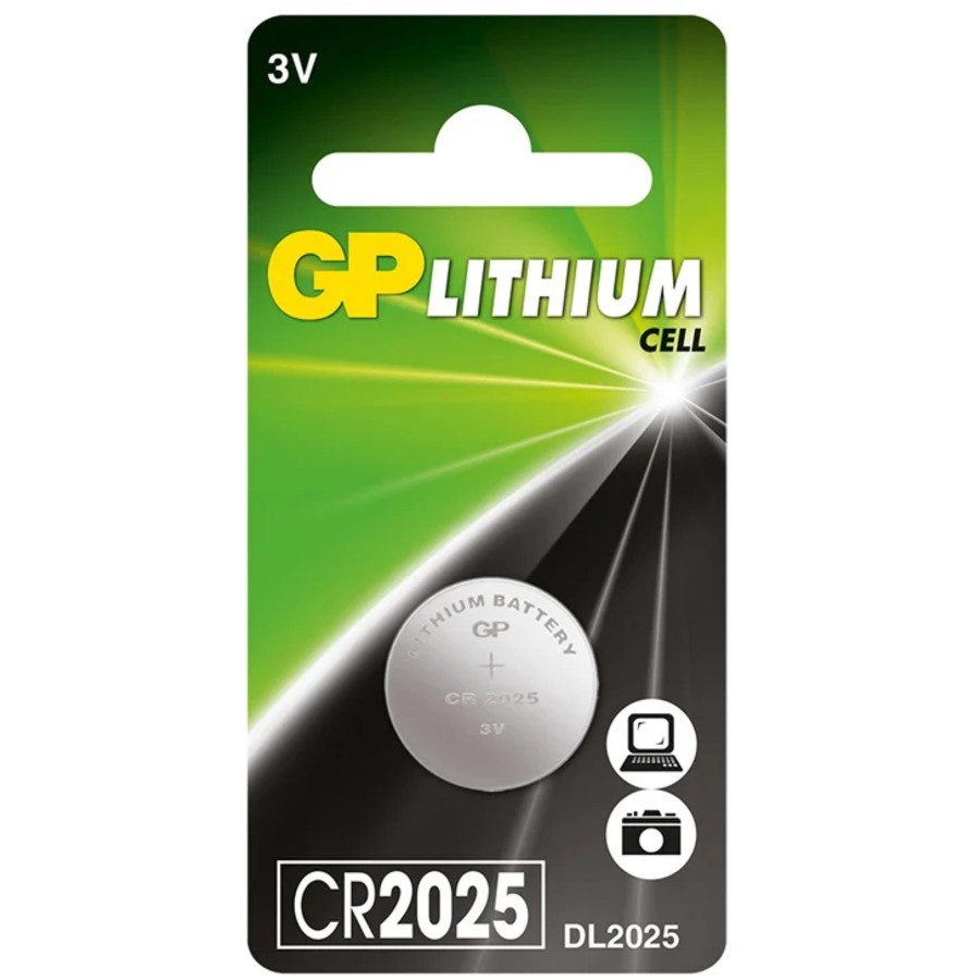 CR2025 ~ GP 3в литиевая батарейка