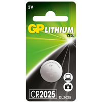 CR2025 ~ GP 3V litija baterija