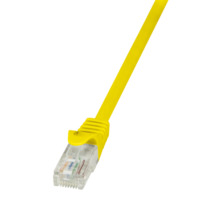RJ45 кабель / Патч корд 1м CAT5E U/UTP (желтый)