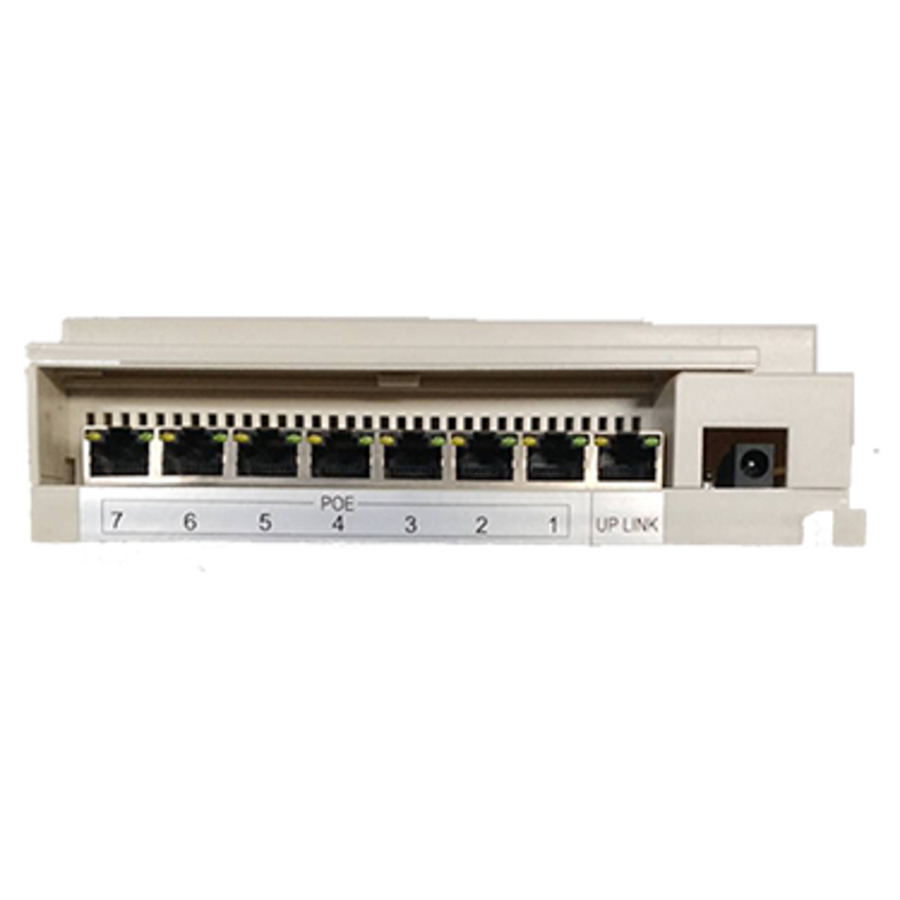 EasySW ~ PoE komutators Tantos sistēmai 18V (7 x Downlink + 1 x Uplink)
