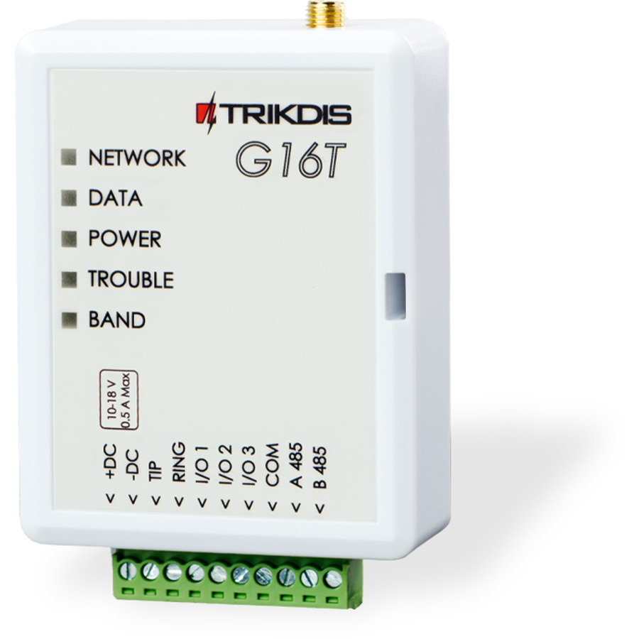 G16T ~ GSM охранный коммуникатор (телефонная линия) с антенной 3 I/O