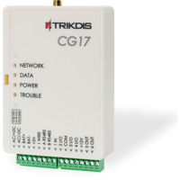 CG17 ~ Охранная панель 4-12 программируемых терминала 8 райнов 2 PGM (встроенный GSM коммуникатор) Trikdis