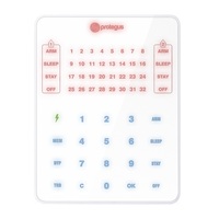 Lietots SK 232LED ~ Touchscreen tastatūra 32 zonas SP231 kontroles panelim Lietots SK 232LED ~ Touchscreen tastatūra 32 zonas SP231 kontroles panelim