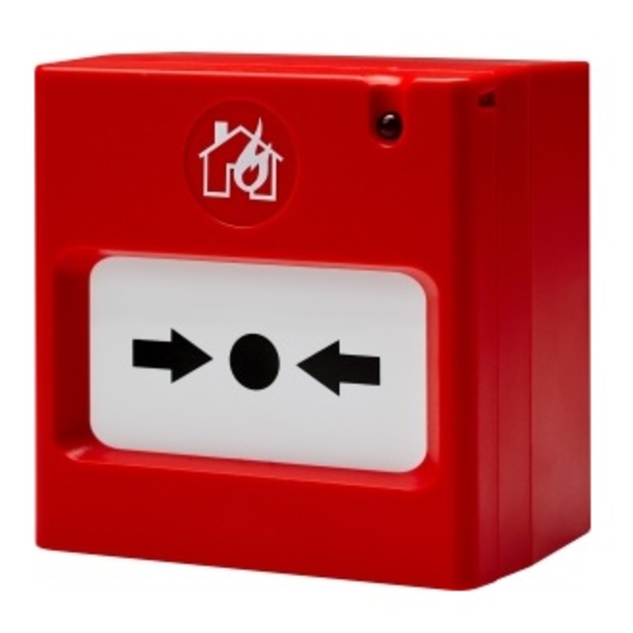 Sensomag MCP50 ~ Sarkana ugunsdzēsības trauksmes poga IP40