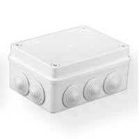 S-BOX 306 WH ~ Sadales kārba ar sānu gumijam balta IP65 150x110x70mm