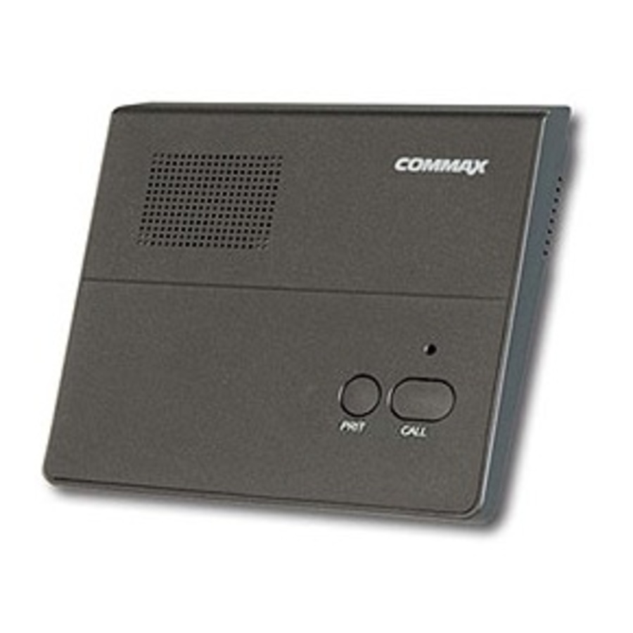 CM-800S ~ Переговорное устройство на 1 абонента для селектора CM-810