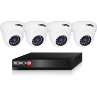 Provision 2MP AHD videonovērošanas komplekts (DVR + 4 kupola kameras)