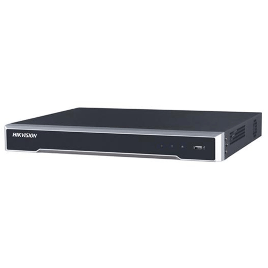 DS-7608NI-K2/8P ~ Hikvision 8MP IP NVR 8 kanāli/8PoE 80Mbps HDDx2