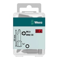 Wera 855/1 Z DIY ~ Комплект битов 10шт PZ 1 25мм (05072403001)