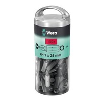 Wera 851/1 Z DIY ~ Uzgaļu komplekts 100gab PH 1 25mm (05072440001)