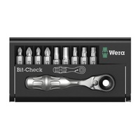 Wera Bit-Check 10 Zyklop Mini 1 ~ Комплект, ручка-трещотка с битами (05073645001)