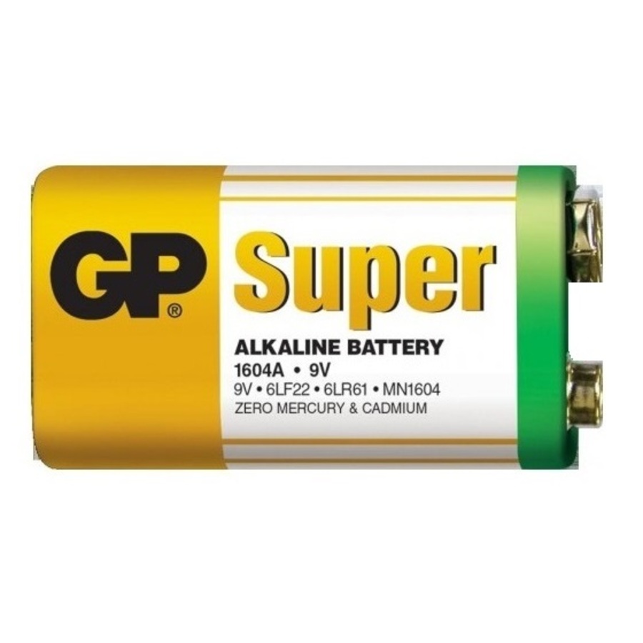 GP 1604 A ~ 9v 0.55Ah baterija