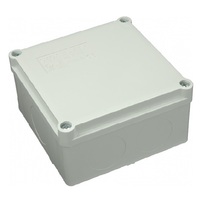 S-BOX 116 ~ Распределительная коробка серая IP65 100x100x50мм