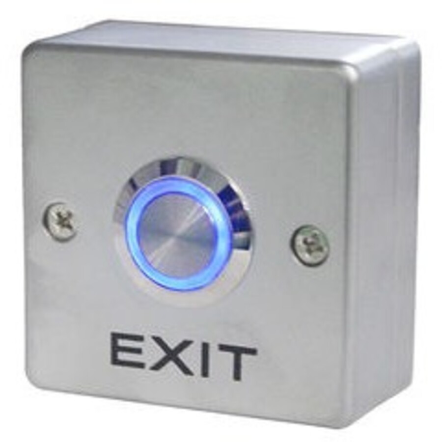 PW-10-LED ~ Металлическая кнопка выхода с подсветкой