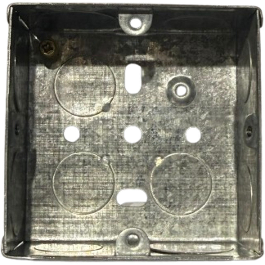 AK-1S ~ Врезная монтажная коробка для кнопок выхода PW-2 и PW-4