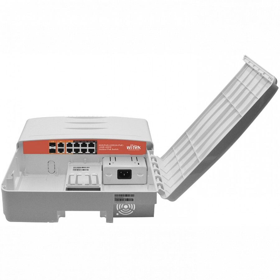 WI-PS310GF-O ~ Гигабитный PoE коммутатор уличного исполнения 6GE(PoE)+2GE(Hi-PoE)+2GE(Uplink)+2SFP(PoE 120Вт)