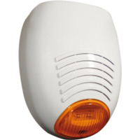 SR136 ~ Ārējā sirēna ar lampu 100dB