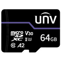 TF-64G-T-IN ~ 64ГБ UNV microSD карта памяти для камер, дронов, телефонов и экшн-камер