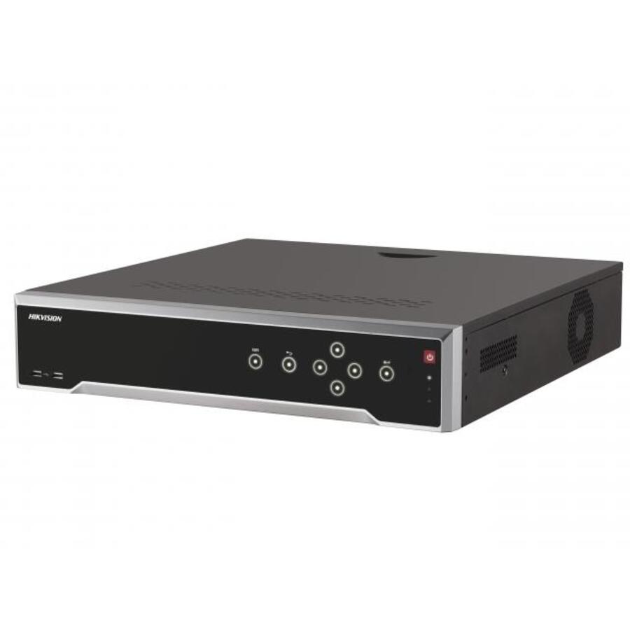 DS-7732NI-I4 ~ Hikvision 12MP IP NVR 32 kanāli 256Mbps HDDx4