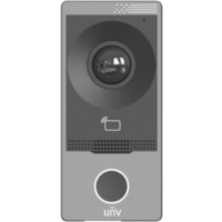 OEU-201B-HMK-W ~ UNV Уличная IP/WiFi вызывная панель видеодомофона с PoE и MF 13.56МГц считывателем на 2000 карт настенная (Пластик)