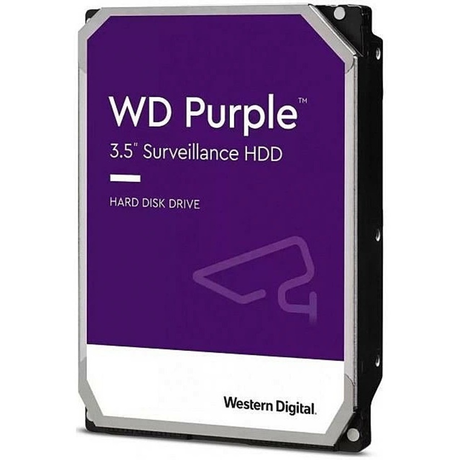 8TB HDD WD Purple WD80PURX для систем видеонаблюдения