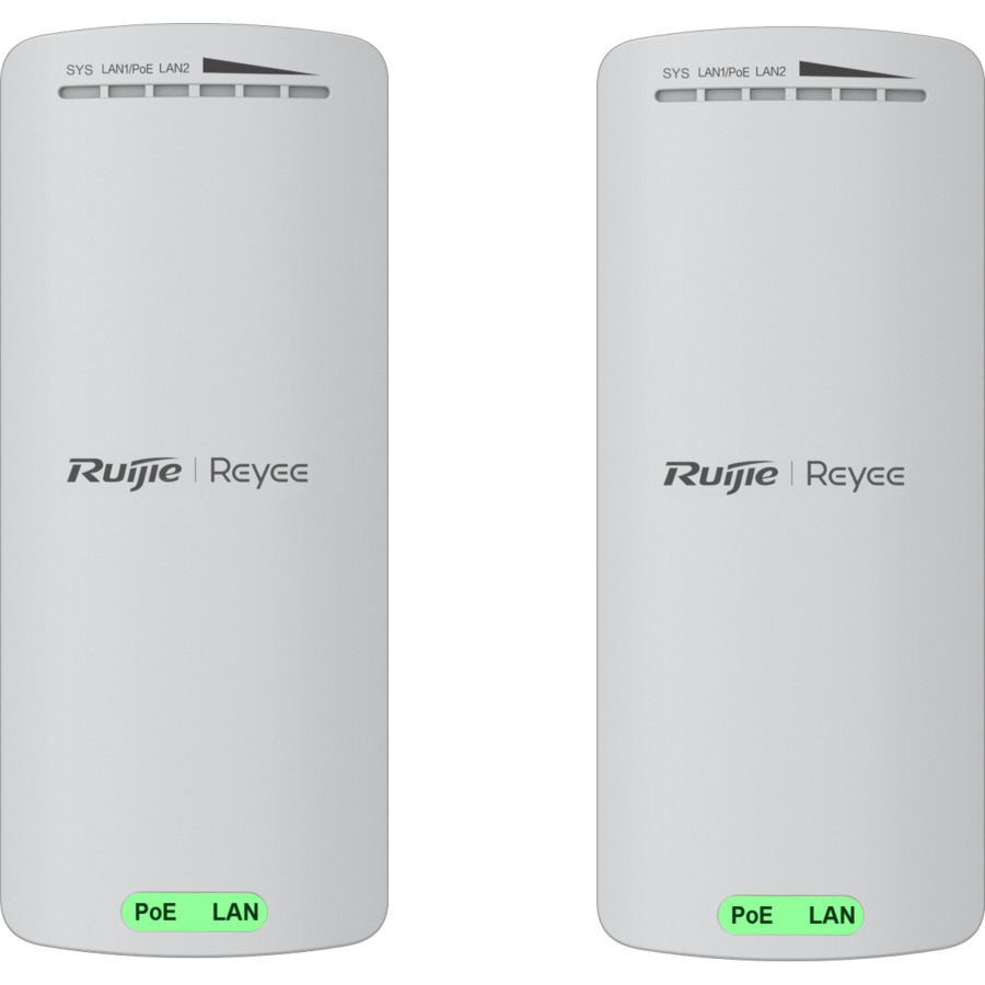 RG-EST100-E  ~ Ārējo bezvadu tiltu komplekts (CPE) 2.4GHz 300Mbps 500m