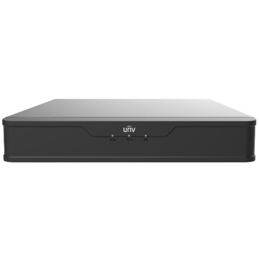 NVR501-04B-P4-A ~ UNV 8MP IP NVR 4 канала/4PoE 80Мбит HDDx1