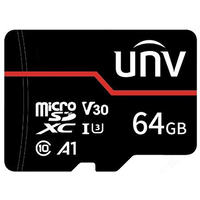 TF-64G-MT ~ 64ГБ UNV microSD карта памяти для уличного использования MLC/TLC C10/U3/V30/A1 95/70Mбит