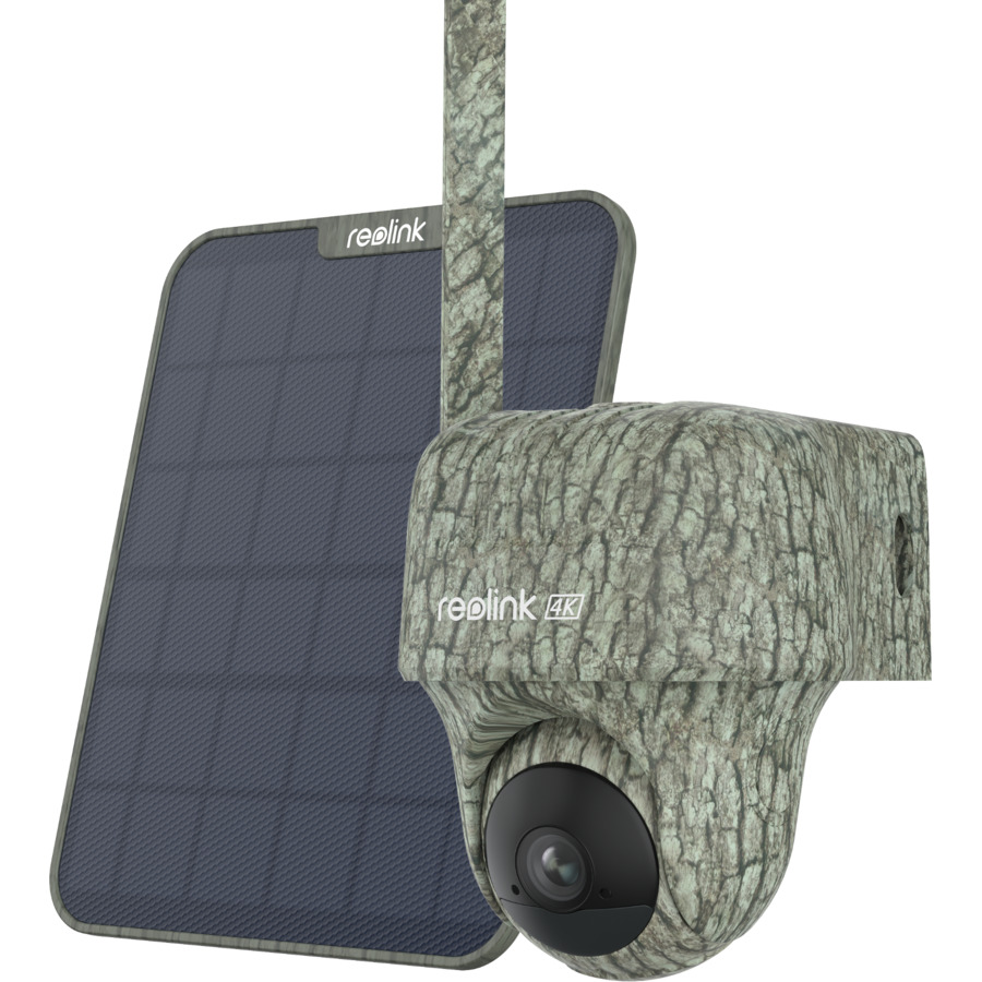 Reolink Go Series G450 + Solar Panel 2 ~ 8MP LTE ārējā PT kamera ar akumulatoru un saules paneli