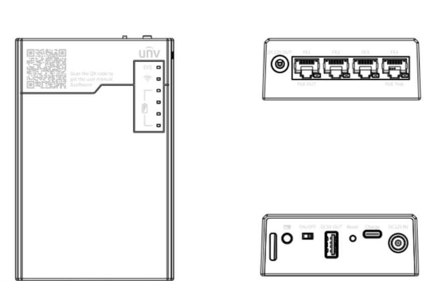 Loks.lv: UNV-Link Pro Connect Box ~ Устройство для монтажа и настройки