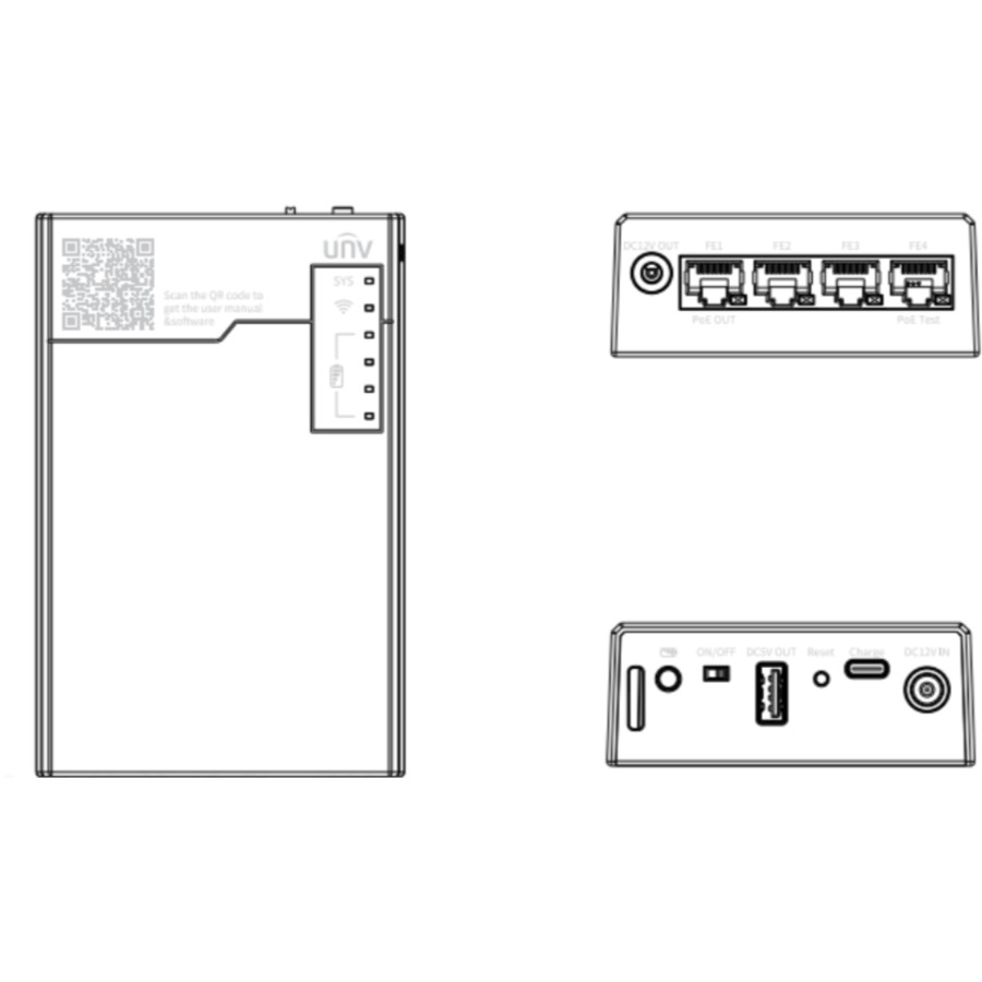 UNV-Link Pro Connect Box ~ Montāžas un konfigurācijas ierīce
