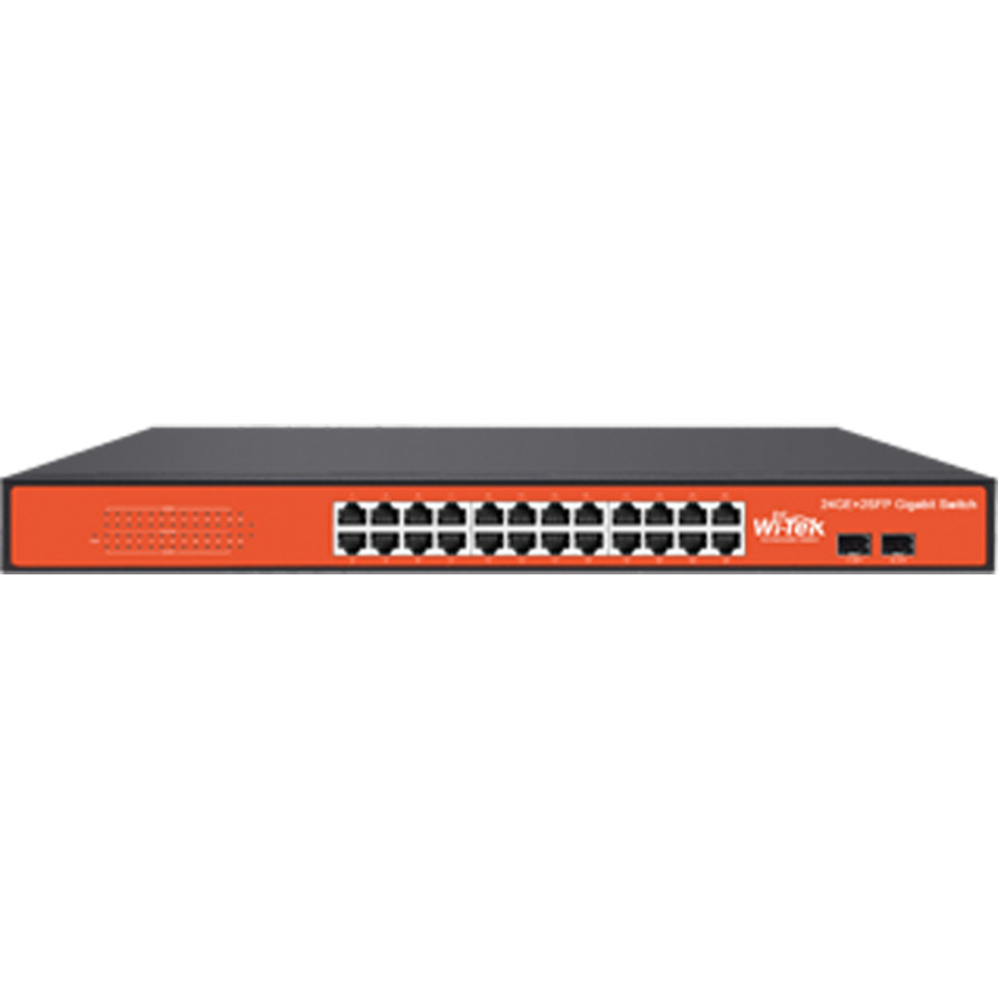 WI-SG124F V2 ~ Gigabit tīkla komutators 24GE+2SFP(TCP/IP) Rackmount