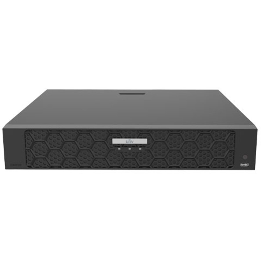 NVR504-32B-P16 ~ UNV 16MP IP NVR 32 kanāli/16 PoE 320Mbps HDDx4