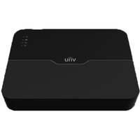 NVR301-08LX-P8 black ~ UNV 8MP IP NVR 8 каналов/8PoE 80Мбит HDDx1