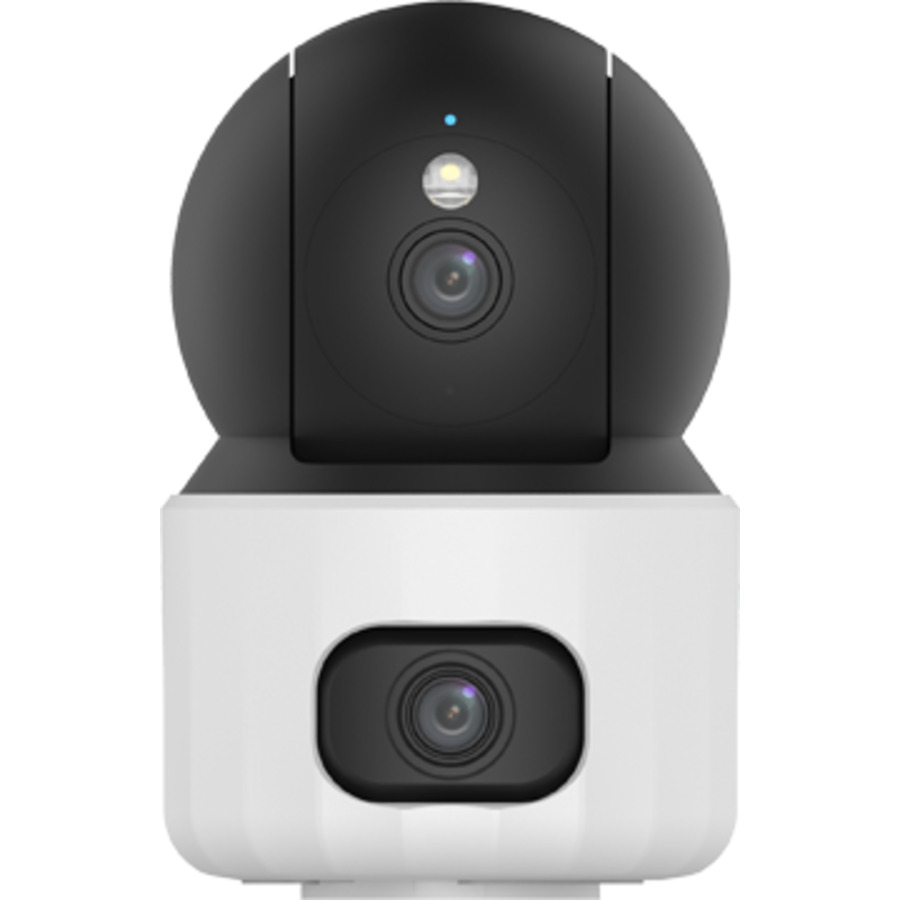 UHO S3S-M33D ~ Uniarch WiFi/IP kamera ar diviem objektiviem 3MP 2.8mm / 3MP 2.8mm (IR + WHITE LED) / Atbalsta UNV NVR