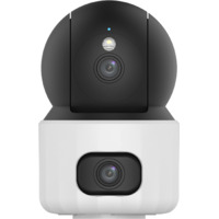 UHO S3S-M33D ~ Uniarch WiFi/IP kamera ar diviem objektiviem 3MP 2.8mm / 3MP 2.8mm (IR + WHITE LED) / Atbalsta UNV NVR