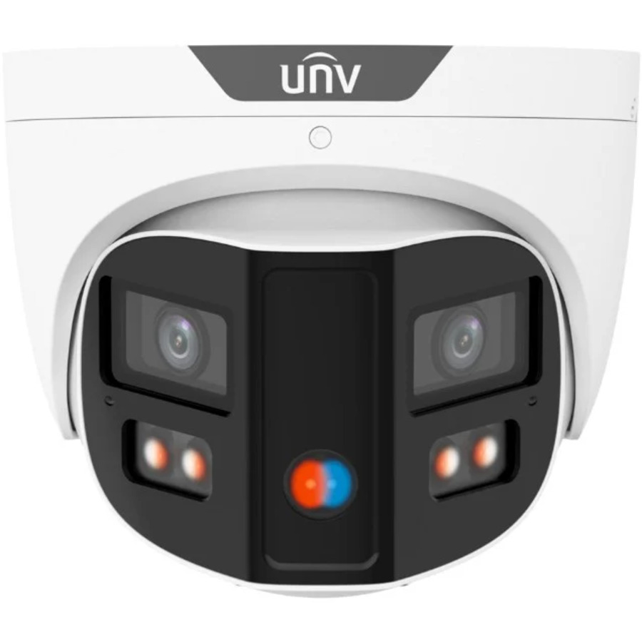 IPC3K28SE-ADF28KMC-DL-I0 ~ UNV Tri-Guard IP камера 8MP 2.8мм (SMART IR + WHITE LED + BLUE/RED LIGHT)