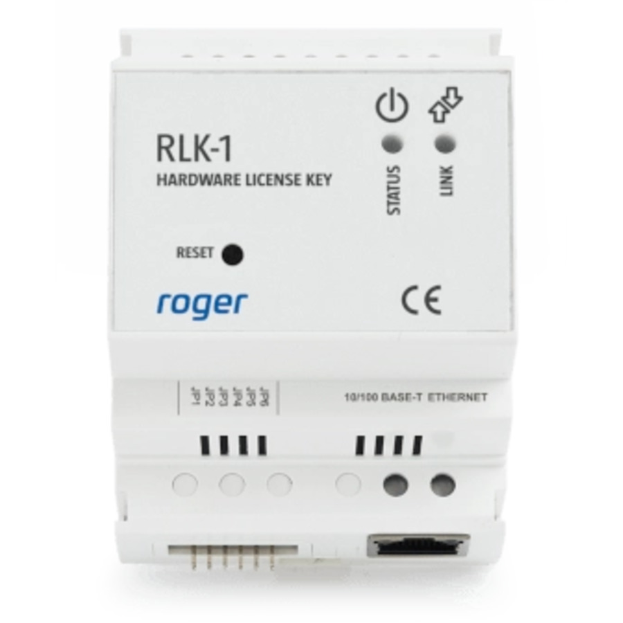 RLK-1 ~ Сетевой лицензионный ключ для программного обеспечения Roger; требуется подключение Ethernet; DC12V