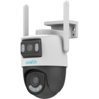 UHO P2S-M55F34 ~ Uniarch WiFi/IP камера с двумя объективами 5MP 4мм / 5MP 2.8мм (IR + WHITE LED) / Совместим с UNV NVR