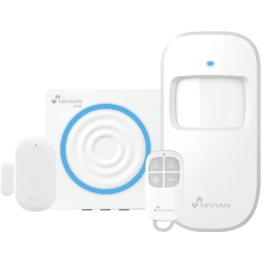 NV-ALARM1-W ~ Nivian WiFi bezvadu apsardzes komplekts (Tuya APP)