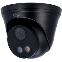 IPC3614LB-AF28K-DL BLACK ~ UNV Colorhunter IP kamera 4MP 2.8mm (SMART IR + WHITE LED)