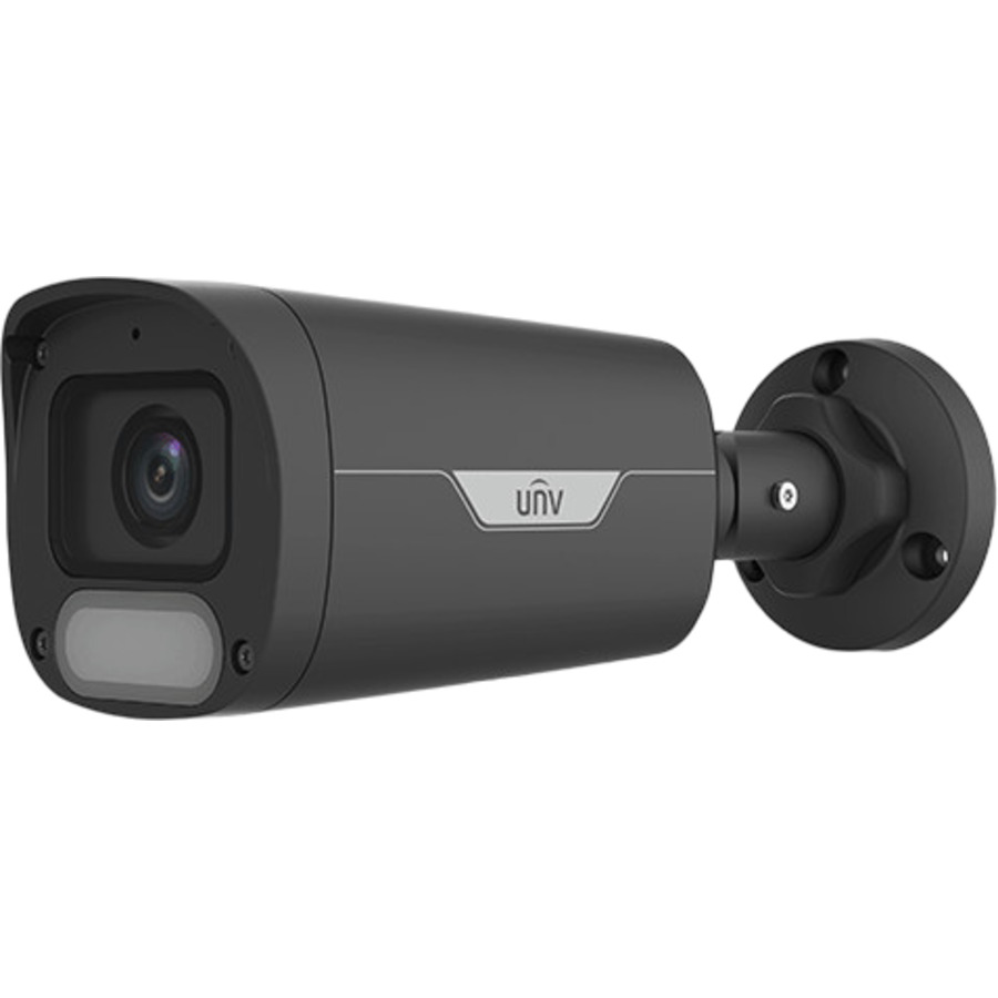 IPC2318LE-ADF28KM-WP BLACK ~ UNV Colorhunter+Wise-ISP IP kamera 8MP 2.8mm (WHITE LED)