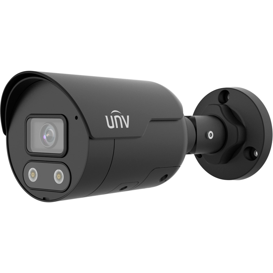 IPC2124LB-AF28K-DL BLACK ~ UNV Colorhunter IP камера 4MP 2.8мм (SMART IR + WHITE LED)