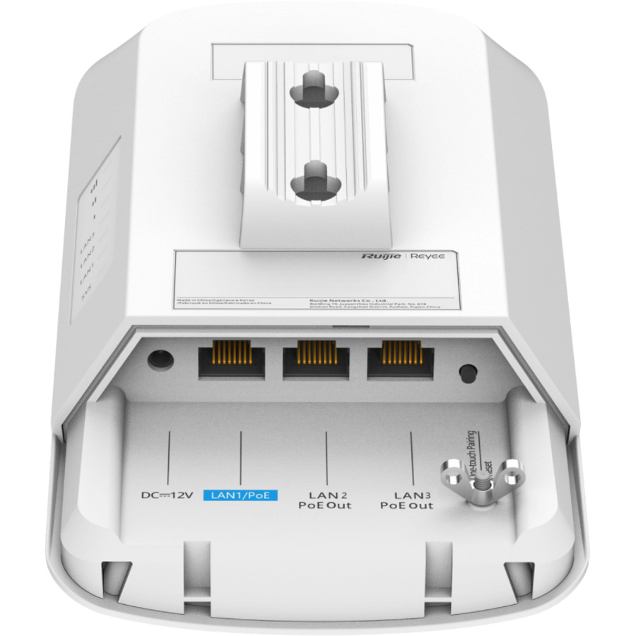 RG-EST330F-P ~ Ārējais bezvadu tilts (CPE) 2.4/5GHz 1017Mbps 3km (2x PoE-Out 15.4W)